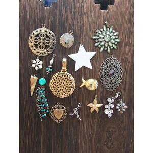 Lot of Pendants, Charms, and Baubles